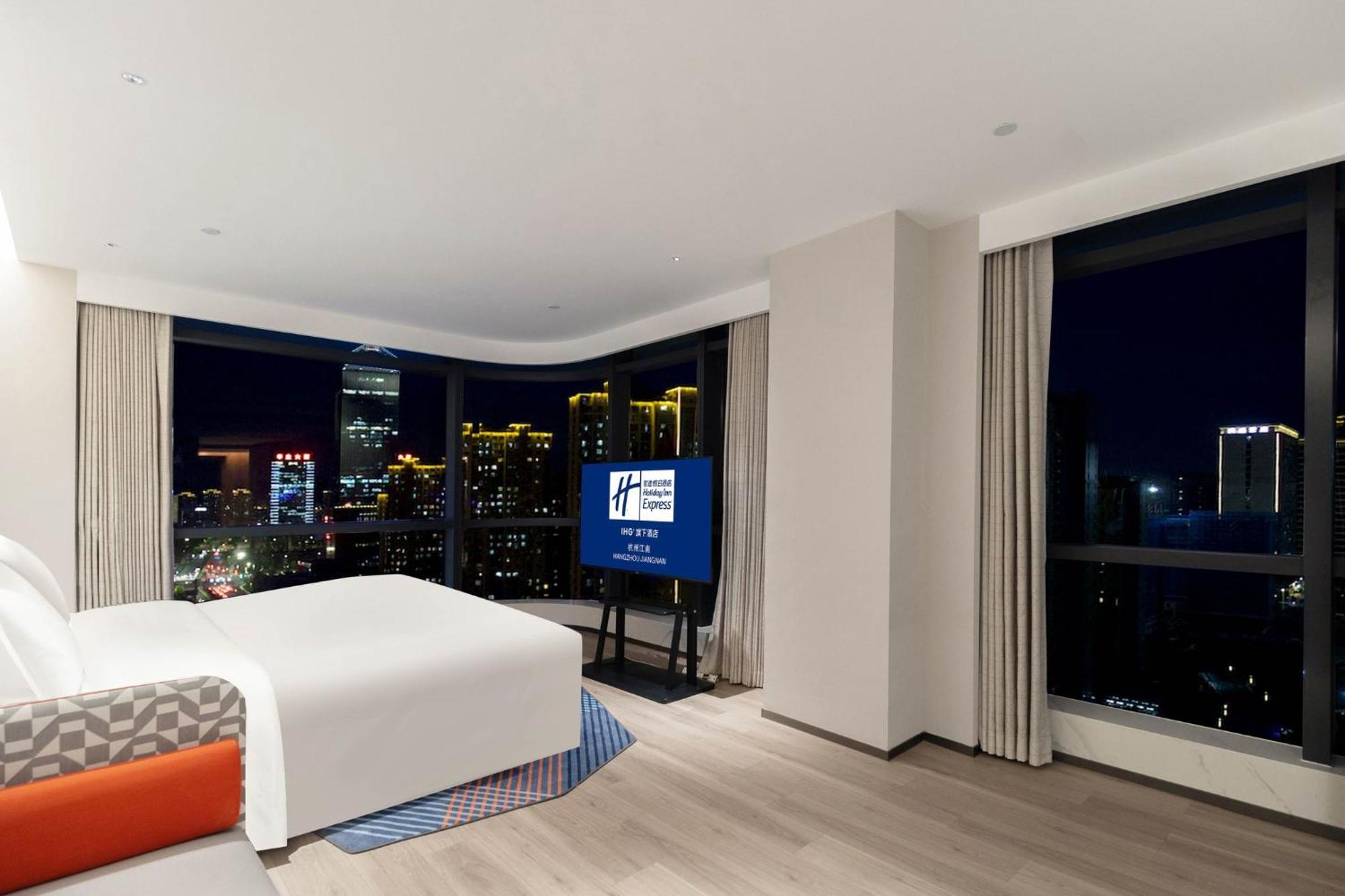Holiday Inn Express Hangzhou Jiangnan By Ihg Exterior foto