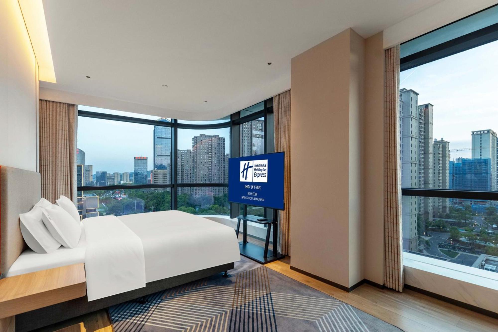Holiday Inn Express Hangzhou Jiangnan By Ihg Exterior foto